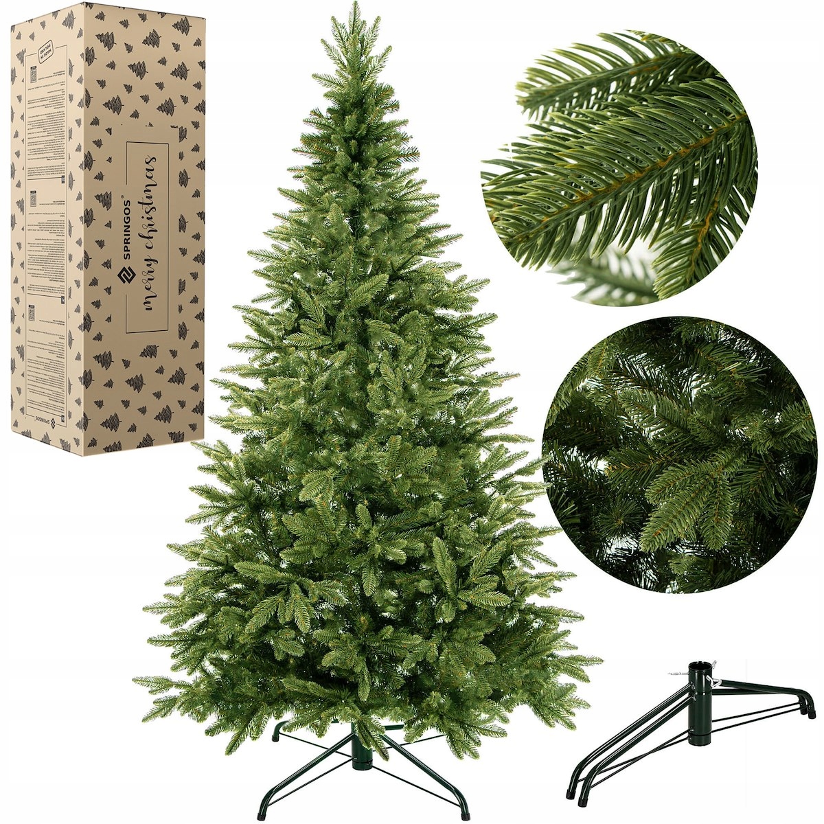 Umelý vianočný stromček Springos 201 - 220 cm